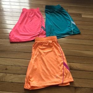 Danskin 3 piece athletic shorts bundle